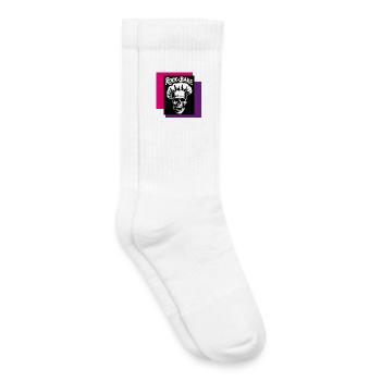 Rock and Bake Skull Chef - Kids Tennis Socks - white - Right