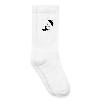 Kitesurfer - Kinder Tennissocken - Weiß - Rechts