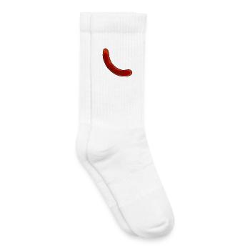 Sausage or bratwurst - Kids Tennis Socks - white - Right