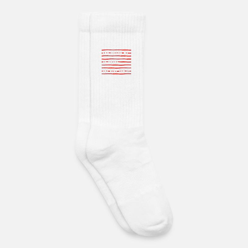 -D- - Kinder Tennissocken - Weiß