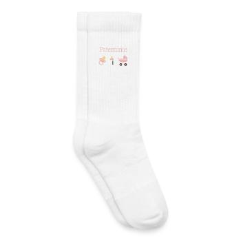 Patentante Geburt Mädchen Taufe - Kinder Tennissocken - Weiß - Rechts
