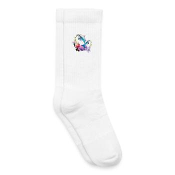 Dolphins The most adorable creatures of the sea - Kids Tennis Socks - white - Right