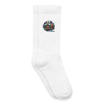 Olten - Kinder Tennissocken - Weiß - Rechts
