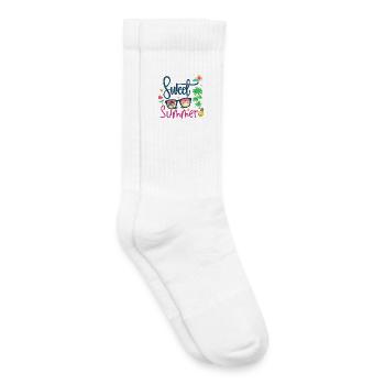 Sweet Summer - Kids Tennis Socks - white - Right