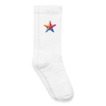 Starfish - Kids Tennis Socks - white - Right