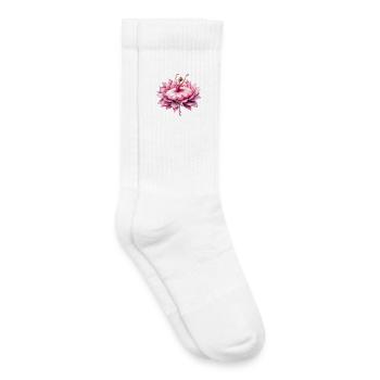 Balletttänzerin mit Tutu - Kinder Tennissocken - Weiß - Rechts