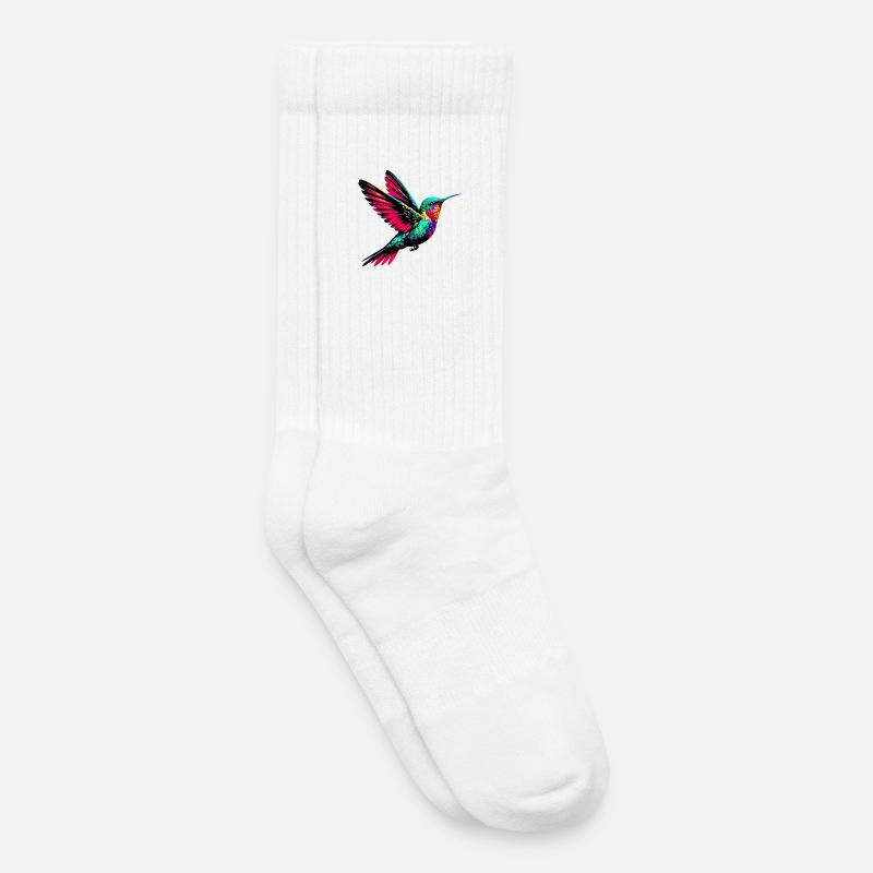 Kolibri - Kinder Tennissocken - Weiß