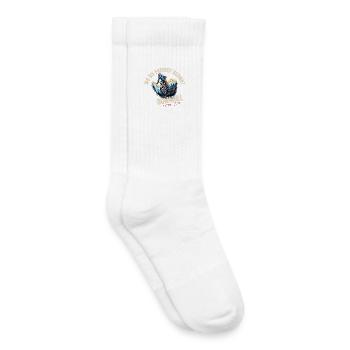 Downhill: Wo die Freiheit beginnt - Kinder Tennissocken - Weiß - Rechts