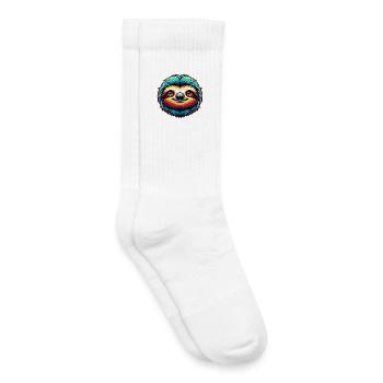 Sloth - Kids Tennis Socks - white - Right