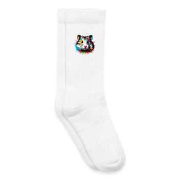 Hamster - Kinder Tennissocken - Weiß - Rechts
