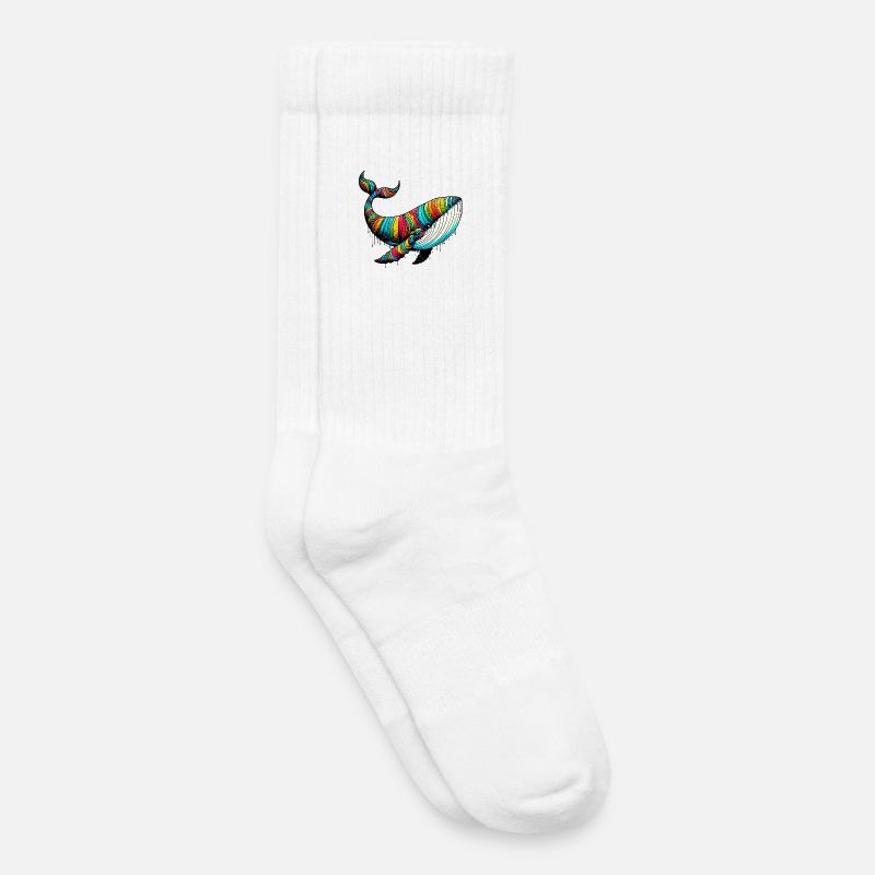 Wal - Kinder Tennissocken - Weiß
