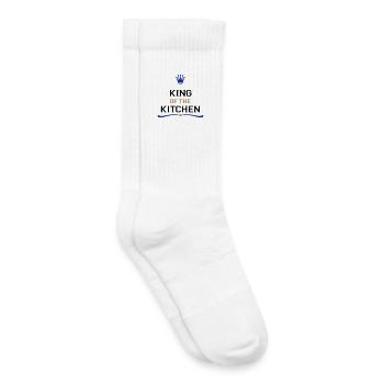 Cadeaux amusants pour hommes - Chaussettes de tennis bio enfant - blanc - Droite