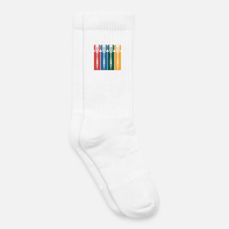 Federkiel-Quartett - Kinder Tennissocken - Weiß