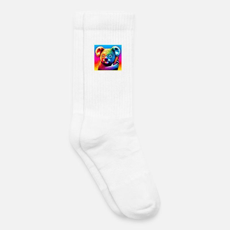 Koala - Kinder Tennissocken - Weiß