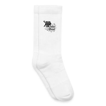 Enterrement de vie de garçon - Chaussettes de tennis bio enfant - blanc - Droite