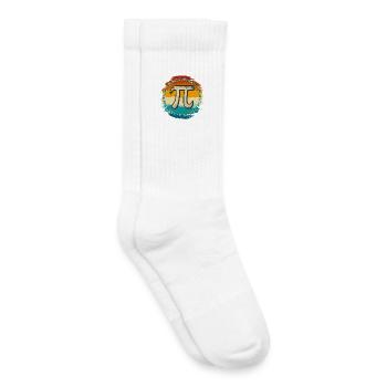 T-shirt emblème Pi Spectrum - Chaussettes de tennis bio enfant - blanc - Droite