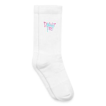 Dinight Pro Neon Gradient - Kinder Tennissocken - Weiß - Rechts