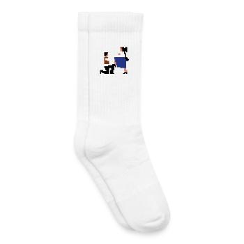 Šij, luby šewco šij... - Kids Tennis Socks - white - Right