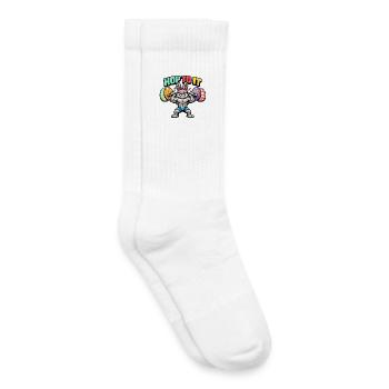 Pumpernickel Fitness Kaninchen - Kinder Tennissocken - Weiß - Rechts