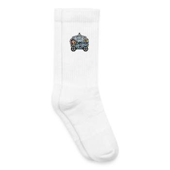 Ich schmeiß alles hin und werde Prinzessin - Kinder Tennissocken - Weiß - Rechts
