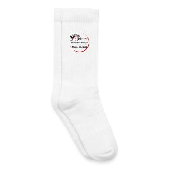 Mein Leben Entscheidungen Freiheit - Kinder Tennissocken - Weiß - Rechts