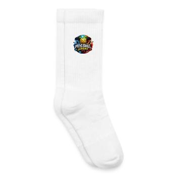 AMATEURS DE PICKLEBALL - Chaussettes de tennis bio enfant - blanc - Droite