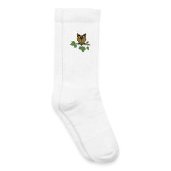 Owl bird - Kids Tennis Socks - white - Right