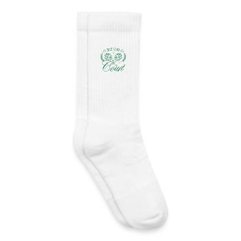 See You in Court Tennis Club - Kids Tennis Socks - white - Right
