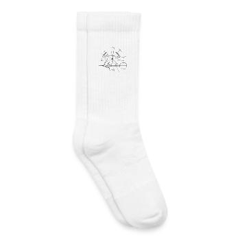 Bullzeye Darts 2016 - Kinder Tennissocken - Weiß - Rechts