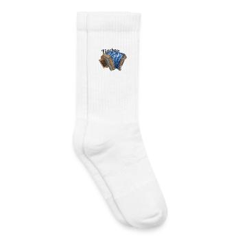 Zichara Bavaria dunkel | ZiachON! - Kinder Tennissocken - Weiß - Rechts