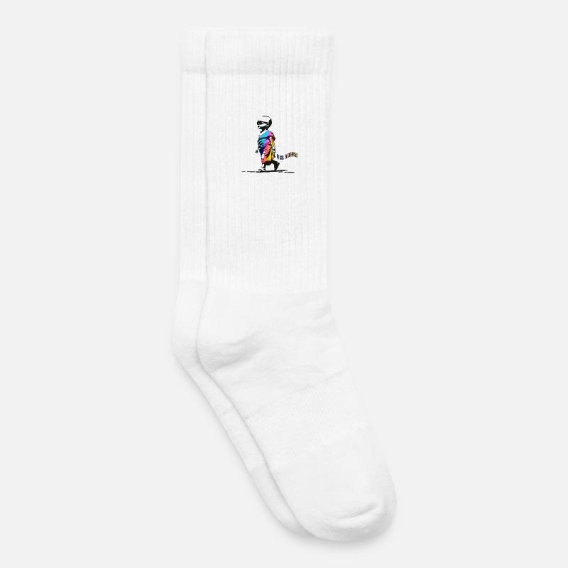 Be Cool Be Different - Kinder Tennissocken - Weiß