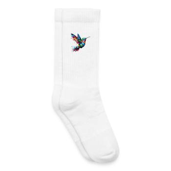 Hummingbird - Kids Tennis Socks - white - Right