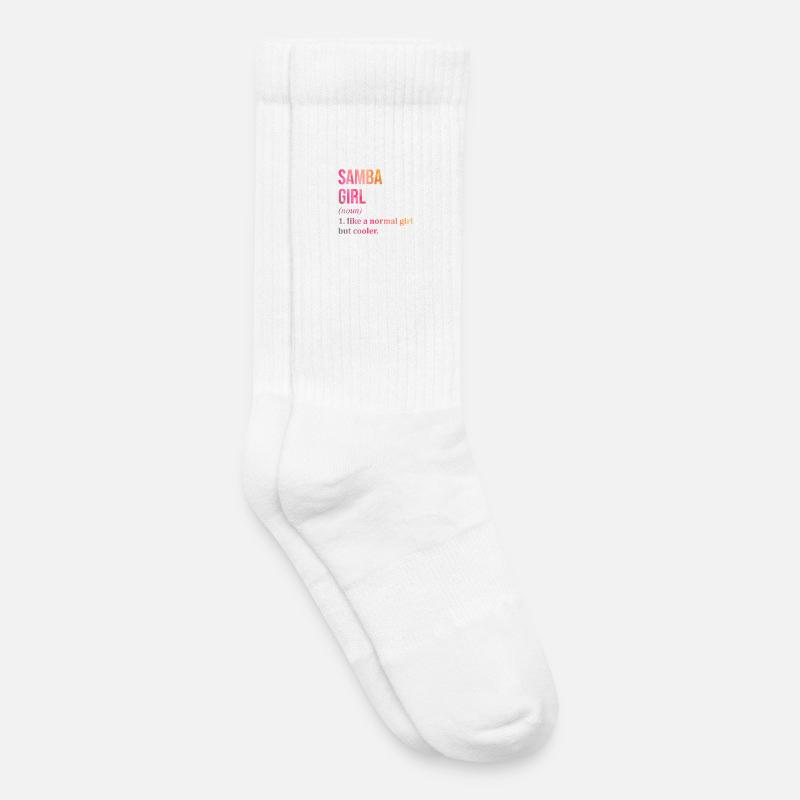 Samba - Kinder Tennissocken - Weiß