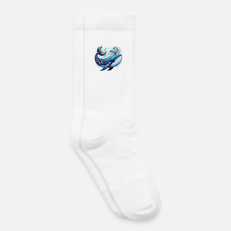 Wal - Kinder Tennissocken - Weiß