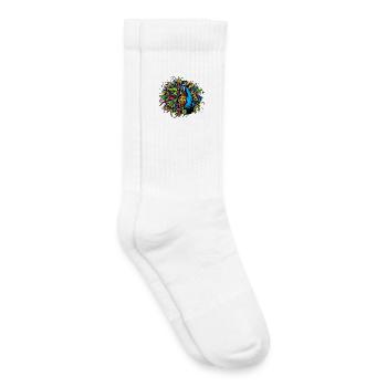 Pfau - Kinder Tennissocken - Weiß - Rechts