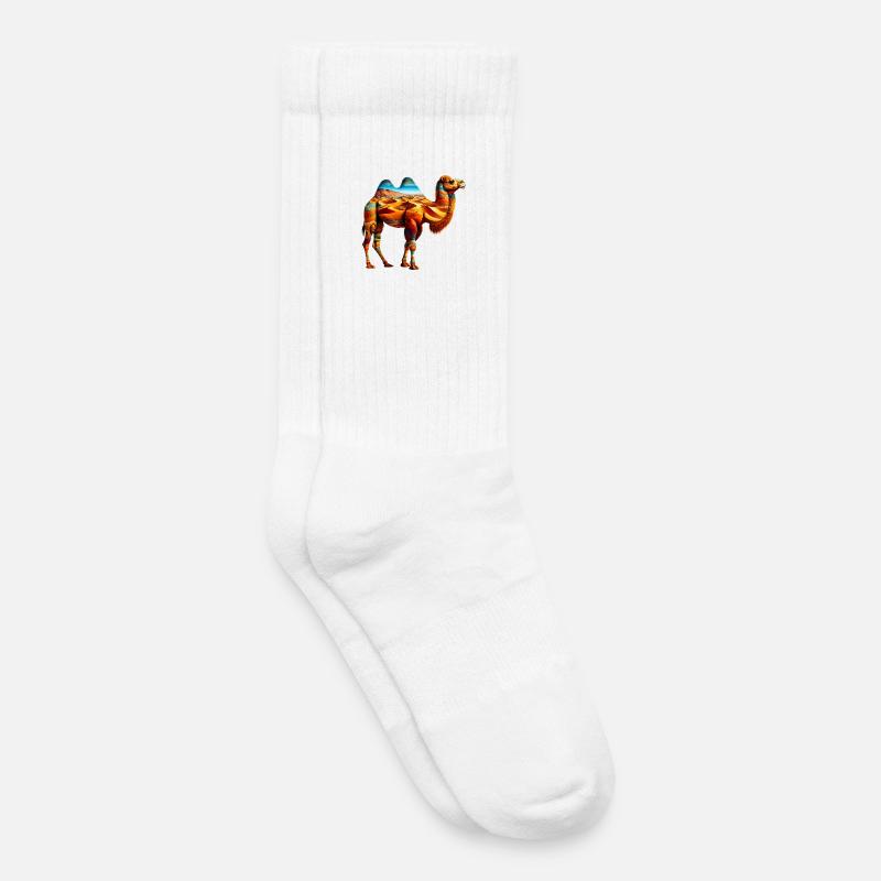 Kamel - Kinder Tennissocken - Weiß