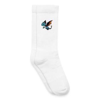 Dragon - Chaussettes de tennis bio enfant - blanc - Droite