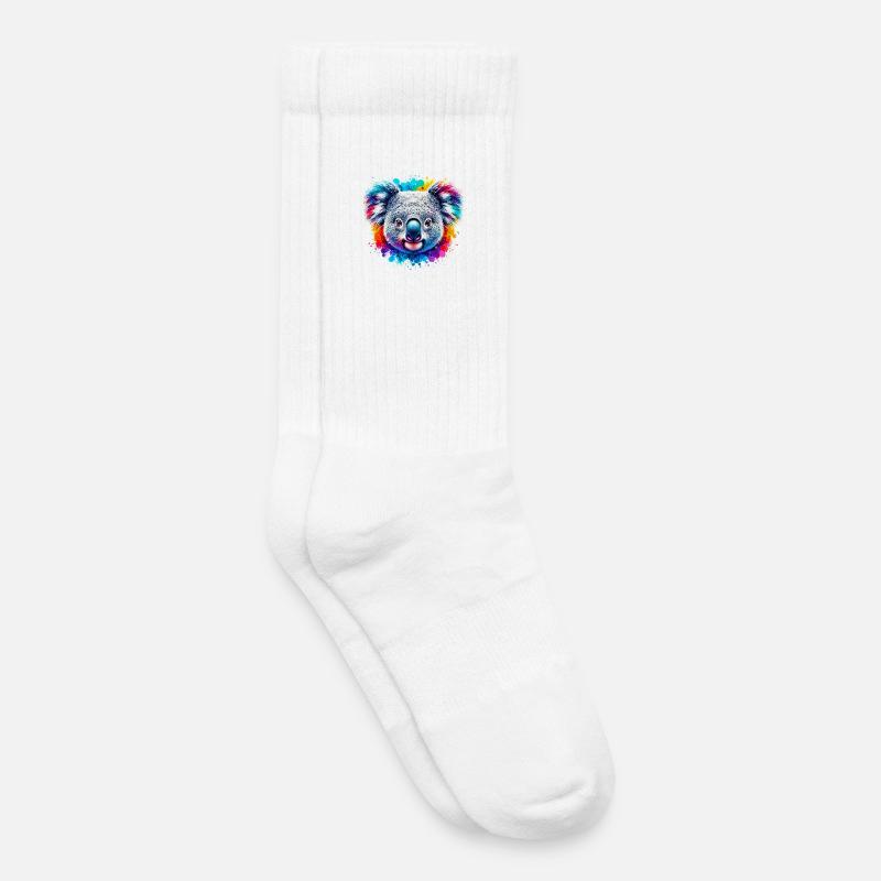 Koala - Kinder Tennissocken - Weiß