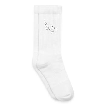 Ocean is in my heart - Kids Tennis Socks - white - Right