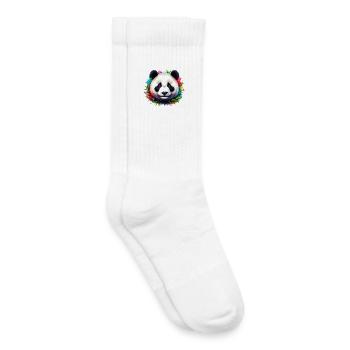 Panda - Kinder Tennissocken - Weiß - Rechts