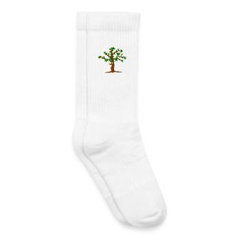 Tree full of blossoms - Kids Tennis Socks - white - Right