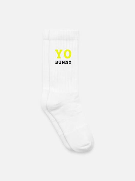 YO BUNNY - Kinder Tennissocken - Weiß