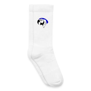 Perroquet - Chaussettes de tennis bio enfant - blanc - Droite