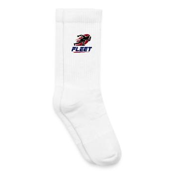 Fleet Racer Emblem - Kids Tennis Socks - white - Right