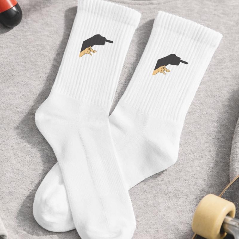 Schatten eines Hundes oder nicht Kinder Tennissocken