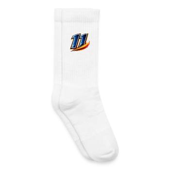 Numéro 11 Maillot de football Vitesse d’ailier - Chaussettes de tennis bio enfant - blanc - Droite