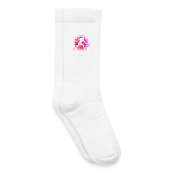 Pickleball Trainer für Pickleballspielerinnen Fans - Kinder Tennissocken - Weiß - Rechts