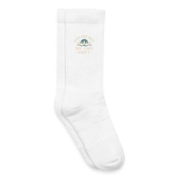 Lake Can't Wait - Kids Tennis Socks - white - Right