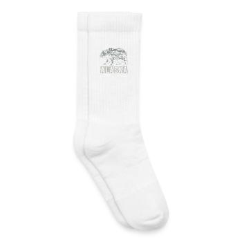 Alaska Bär - Kinder Tennissocken - Weiß - Rechts