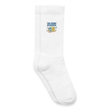 Tiny Human Interpreter  - Kids Tennis Socks - white - Right